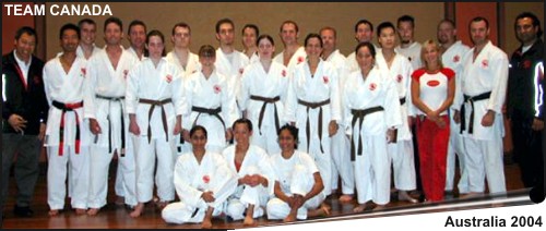 Team Canada 2004 Australia